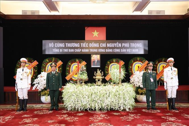 Lễ viếng Tổng Bí thư Nguyễn Phú Trọng