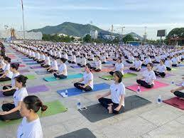 Sẽ có khoảng 600 người tham gia đồng diễn bài Yoga tập thể ngoài trời vào ngày 18/6/2023